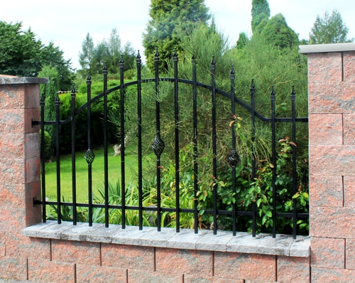 Forged fence panels